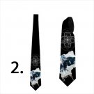 Necktie with eagle birds of prey wild life custom print