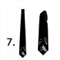 Necktie with Freddy Kruger vs Jason for Halloween theme party