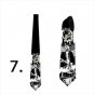 Necktie with Kurt Cobain rock band custom print