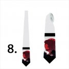 Necktie with godzilla