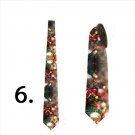 Necktie with Christmas theme