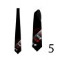 Necktie with playing cards casino ace of spades ace of heart