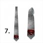 Necktie with superman logo