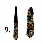 Necktie with dinosaurs t-rex custom design