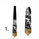 Tie with racing cars