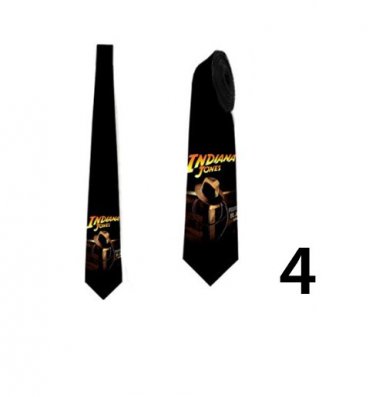 Tie with Indiana Jones custom design