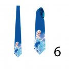 Necktie with princess print for Christmas themes party
