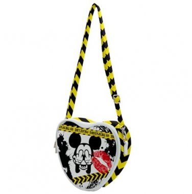 Shoulder bag heart shaped
