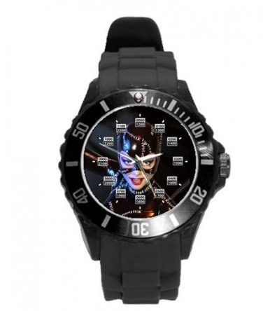 Watch with super heroe custom print unisex