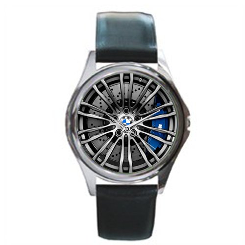 New BMW M5 Wheel Watch Unisex Watches Women Men's Leather Watches Watchband