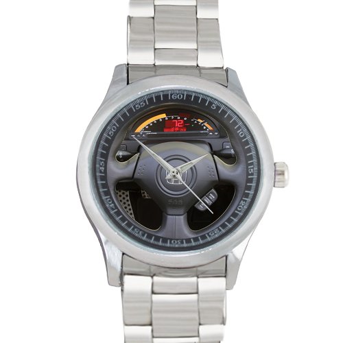 New Honda S2000 CR type Steering wheel Watch Unisex Watches steering control vehicle