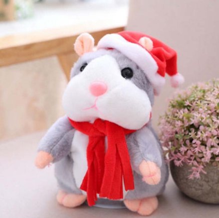 Hamster Talking Pet Soft Toy Cute Sound Christmas Kid Gift