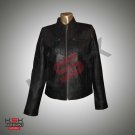 KSK Fashions - Women Black Color Trendy Leather Jacket KSK Fashions - Women Black Color Trendy Leather Jacket
