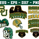 Baylor Bear football NCAA Logo Svg, Eps, Dxf, Png