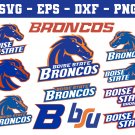Boise State Broncos football NCAA Logo Svg, Eps, Dxf, Png