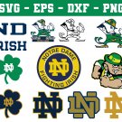 Notre Dame Fighting Irish Football NCAA Logo Svg, Eps, Dxf, Png