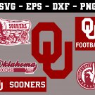 Oklahoma Sooners Football NCAA Logo Svg, Eps, Dxf, Png