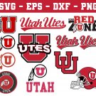 Utah Utes Football NCAA Logo Svg, Eps, Dxf, Png