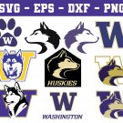 Washington Huskies Football NCAA Logo Svg, Eps, Dxf, Png