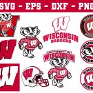 Wisconsin Badgers Football NCAA Logo Svg, Eps, Dxf, Png