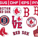 Boston Red Sox MLB Baseball Team Logo Svg, Eps, Dxf, Png