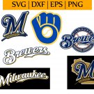 Milwaukee Brewers MLB Baseball Team Logo Svg, Eps, Dxf, Png