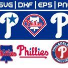 Philadelphia Phillies MLB Baseball Team Logo Svg, Eps, Dxf, Png