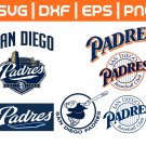 San Diego Padres #2 MLB Baseball Team Logo Svg, Eps, Dxf, Png