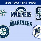 Seattle Mariners MLB Baseball Team Logo Svg, Eps, Dxf, Png