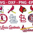 St. Louis Cardinals MLB Baseball Team Logo Svg, Eps, Dxf, Png