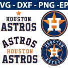 Houston Astros MLB Baseball Team Logo Svg, Eps, Dxf, Png