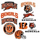 Cincinnati Bengals Football NFL Logo Svg, Eps, Dxf, Png