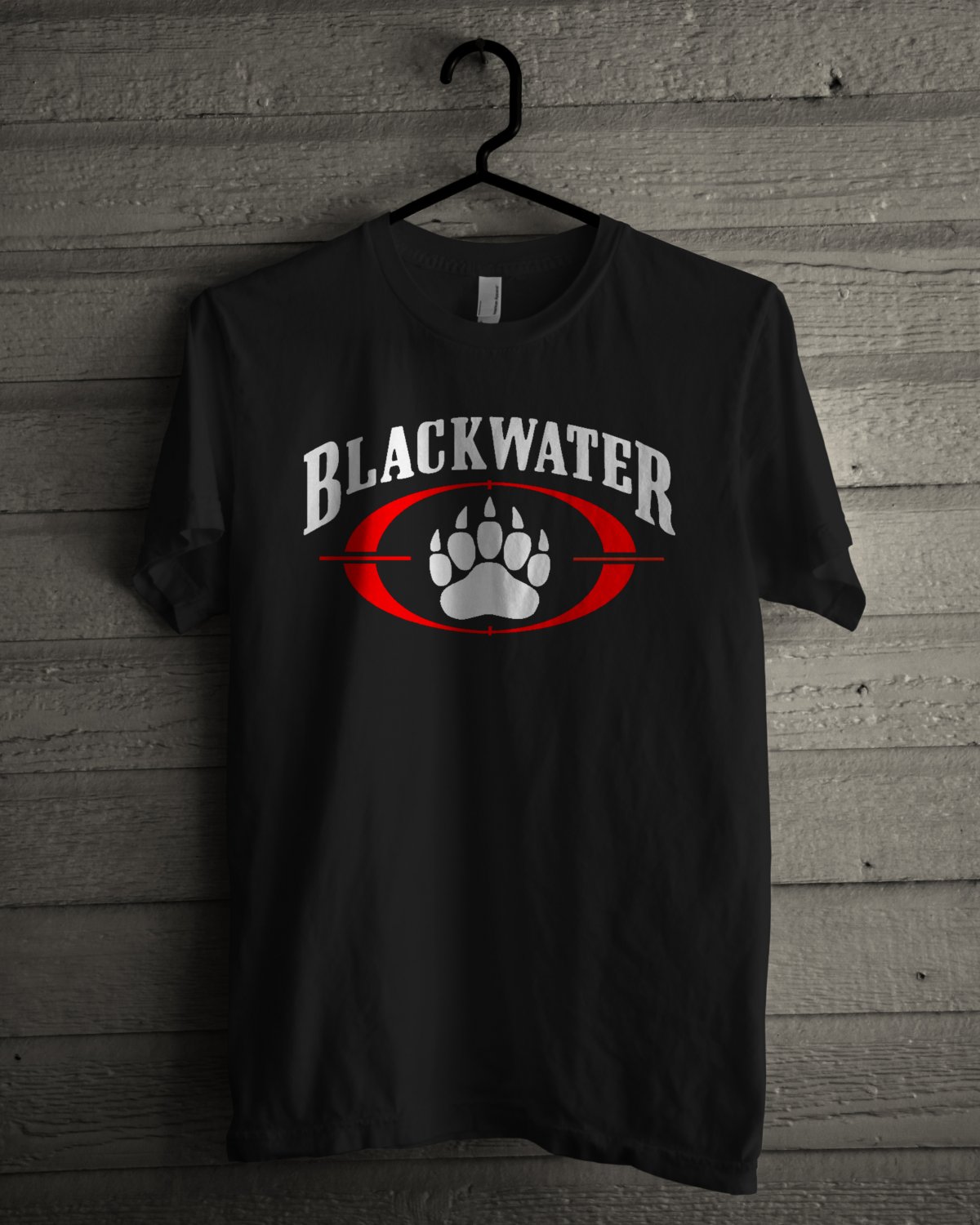 Blackwater Famous Private Security Company Black T-shirt S-3XL