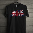 Arctic Monkeys England flag Black T-shirt S-3XL