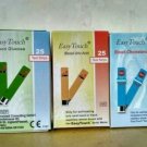 Original EasyTouch GCU Test Strips for Blood Glucose, Cholesterol, Uric Acid