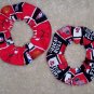 Chicago Bulls Basketball Fabric Hair Scrunchie Scrunchies by Sherry NBA