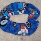 Pigs Hogs on Bikes Motorcycles Fabric hair Scrunchie Scrunchies by Sherry