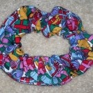 Disney Winnie the Pooh Christmas Presents Fabric hair Scrunchie Scrunchies by Sherry