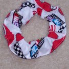 Coca Cola Coke 600 NASCAR Fabric Hair Scrunchie Scurnchies by Sherry