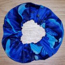 Dolphins and Whales Blue Fabric Hair Scrunchie Scrunchies by Sherry Dolphins and Whales Blue Fabric Hair Scrunchie Scrunchies by Sherry