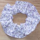 Purple Floral Flowers Fabric Hair Scrunchie Scrunchies by Sherry Purple Floral Flowers Fabric Hair Scrunchie Scrunchies by Sherry