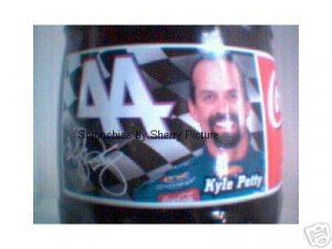 Kyle Petty 1996 NASCAR Coke Coca Cola Bottle