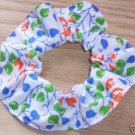 Orange Floral Flowers Fabric Hair Scrunchie Scrunchies by Sherry Orange Floral Flowers Fabric Hair Scrunchie Scrunchies by Sherry