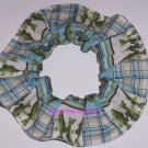 Fish Fishing Plaid Stripes Fabric Hair Ties Scrunchie Scrunchies by Sherry Fish Fishing Plaid Stripes Fabric Hair Ties Scrunchie Scrunchies by Sherry