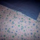 Sneakers Hats Baby Boy Flannel Blanket