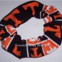 Tennessee Patchwork  Fabric Hair Ties Scrunchie Scrunchies by Sherry NCAA