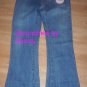 Levi Girls 517 Stretch Flare Blue Jeans 14 Slim NWT