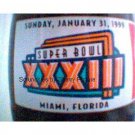Super Bowl XXXII Miami, Florida Coke Coca Cola Bottle Super Bowl XXXII Miami, Florida Coke Coca Cola Bottle