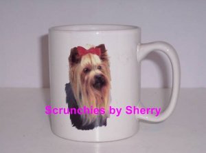 Yorkshire Terrier Dog  Ceramic Tea Coffee Mug Yorkie