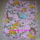 Disney Pink Princess Garden Fleece Baby Pet Blanket